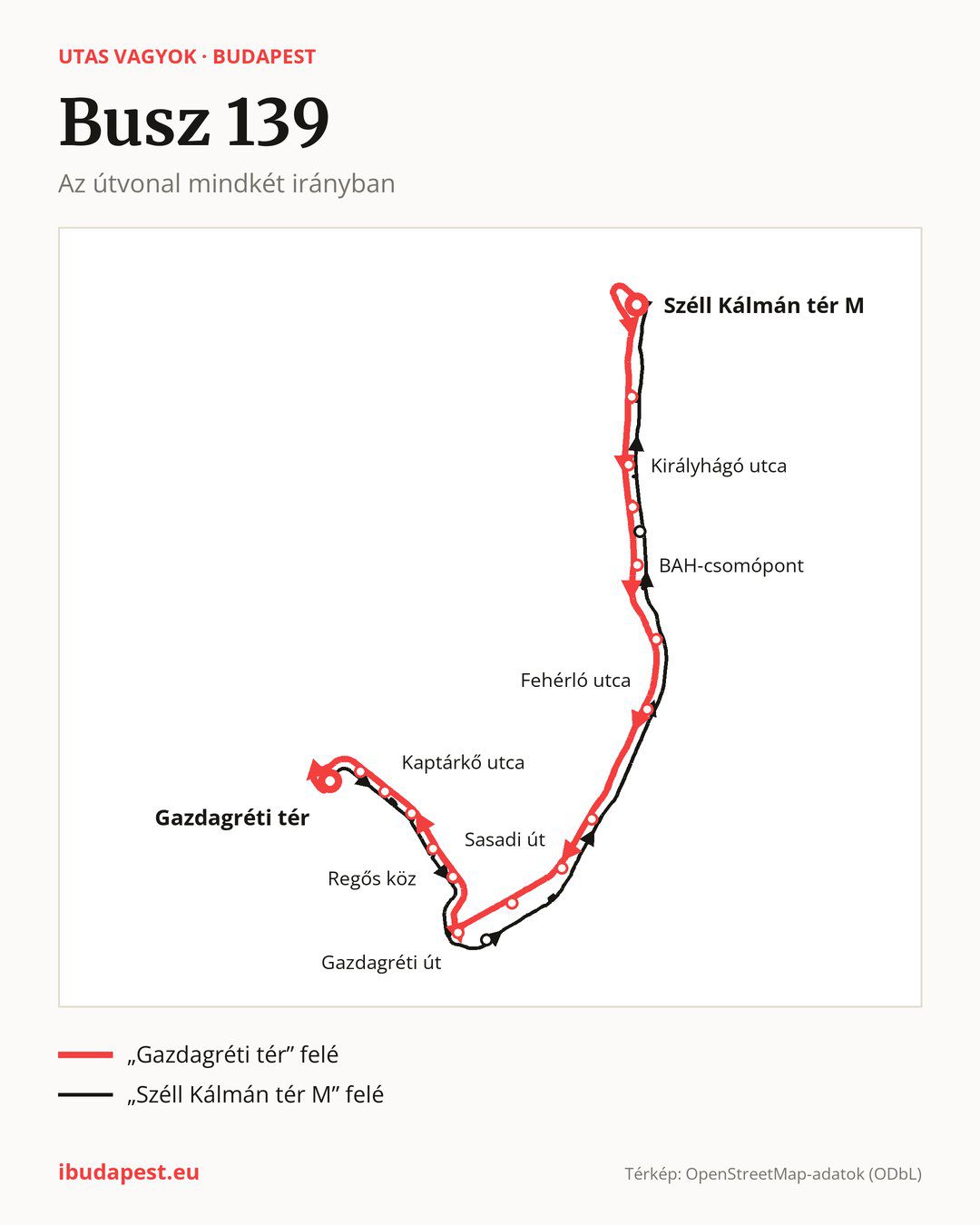A 139 jelzésű busz Budapesten